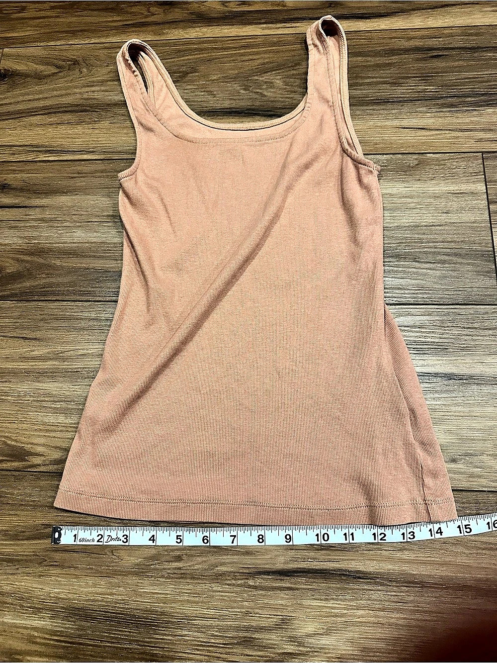 a new day Pink nude color Ribbed Tank Top - Picture 2 of 4
